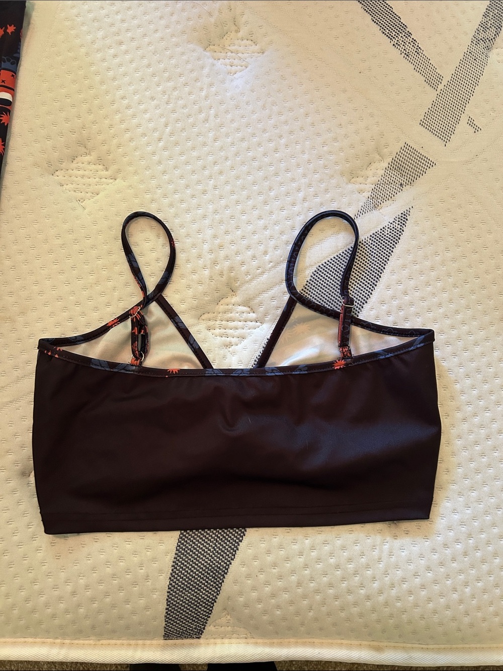 Black Butterfly Print Lounge Pants and bikini top - Picture 5 of 5